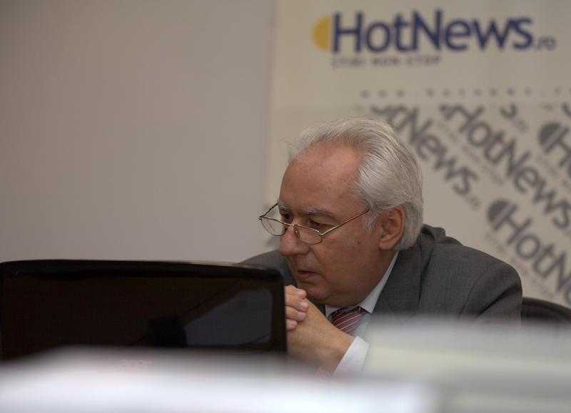 Lucian Boia in redactia HotNews, Foto: HotNews / DP