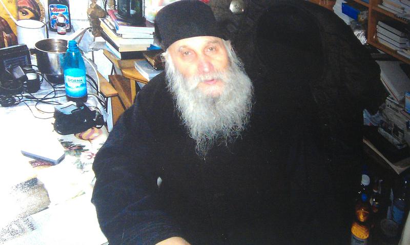 Parintele Ioan, staretul manastirii Sihastria Rarau, Foto: Facebook / Manastirea Sihastria Rarau