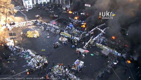 Proteste in Kiev, Foto: Captura ukr.stream.tv
