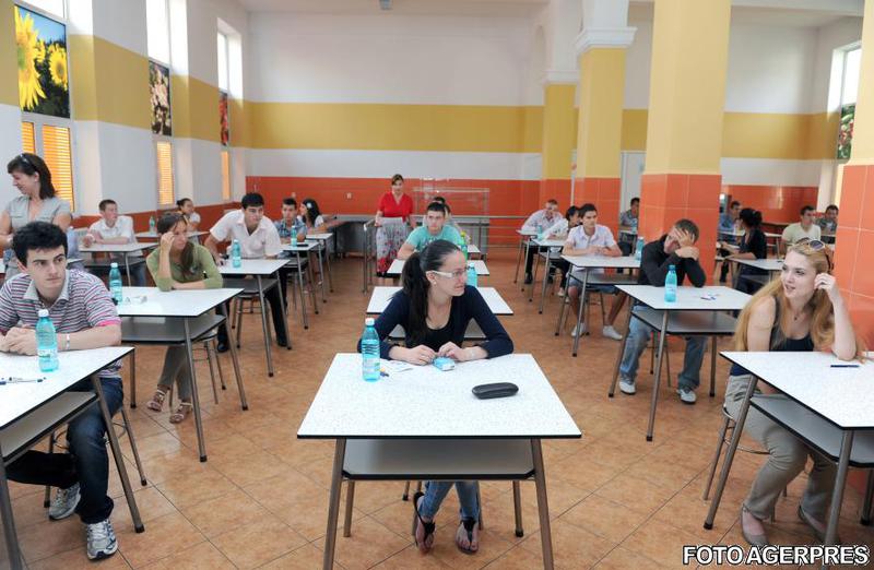 Examen scolar, Foto: Agerpres