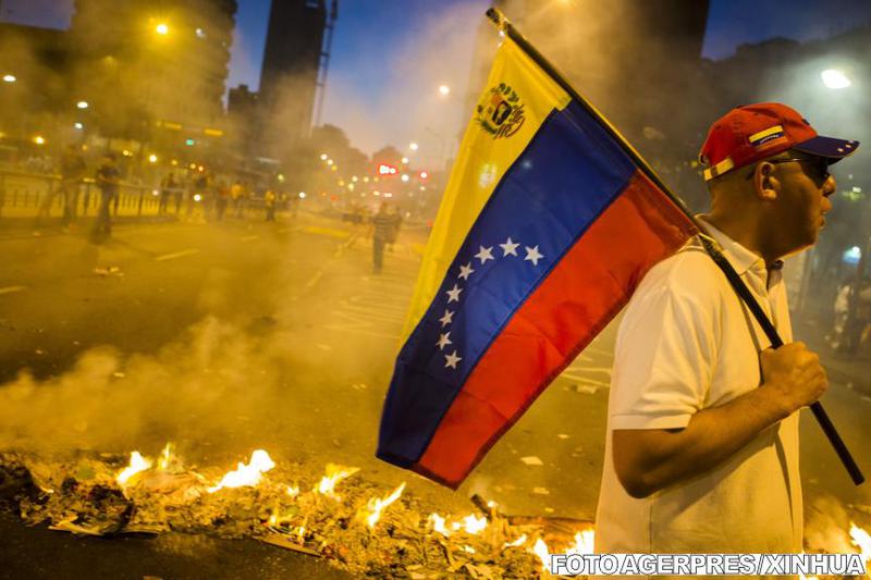 Proteste violente in Venezuela, Foto: Agerpres/Xinhua