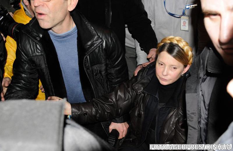 Iulia Timosenko, eliberata, Foto: Agerpres/Xinhua