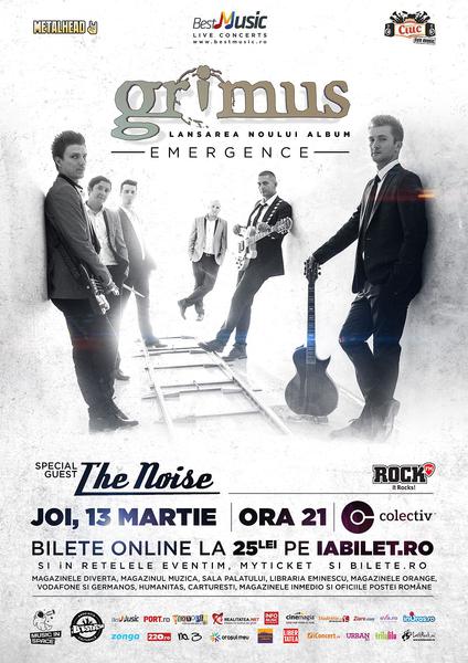 Afis Grimus, Foto: webPR.ro