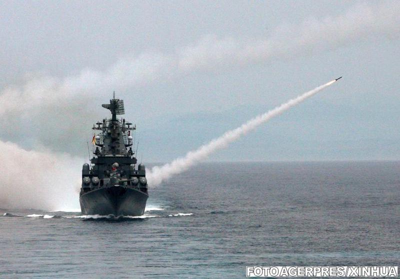 Crucisatorul Moskva (foto arhivă), Foto: Agerpres