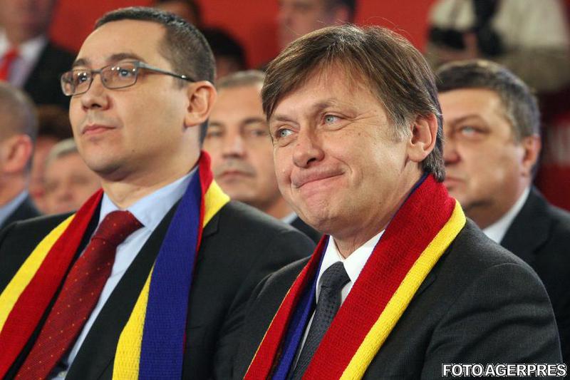 Crin Antonescu si Victor Ponta, Foto: AGERPRES