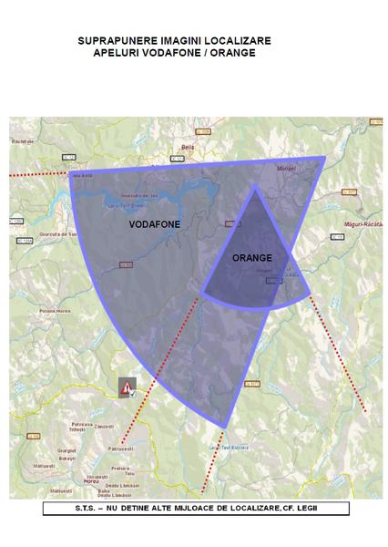 Suprapunerea perimetrelor identificate de STS, Foto: STS