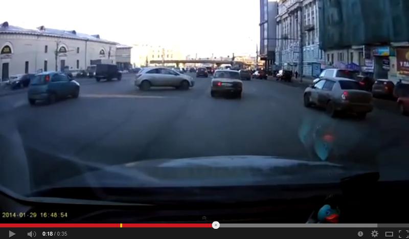 Parcare in Moscova, Foto: Captura YouTube