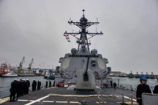 USS Truxtun la Constanta, Foto: Navy.mil