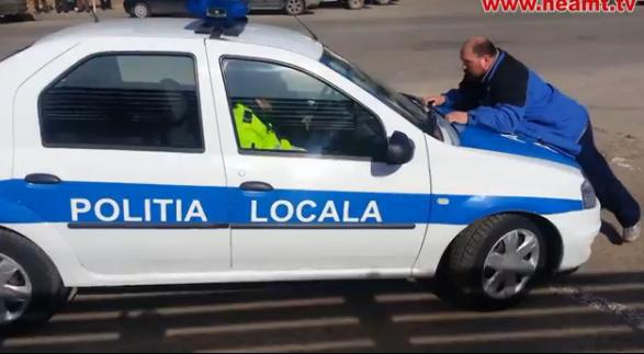 Politia locala neamt, Foto: Captura YouTube