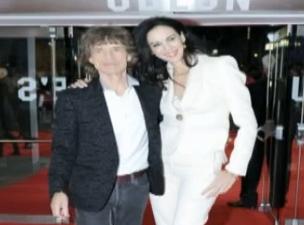 Mick Jagger si L'Wren Scott, Foto: Captura YouTube