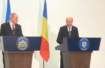 Nicolae Timofti si Traian Basescu, Foto: Captura Privesc.eu