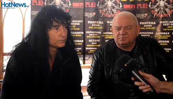 Joey Belladona si Udo Dirkschneider, Foto: Captura YouTube