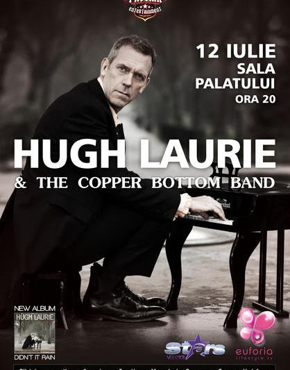 Hugh_Laurie_poster concert, Foto: webPR.ro