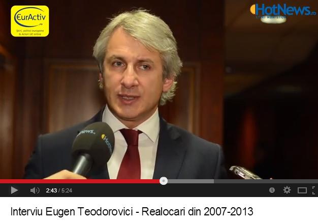 Captura -interviu VIDEO Eugen Teodorovici, Foto: Hotnews