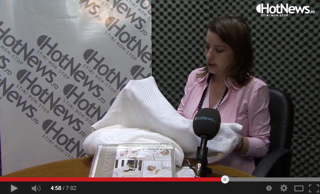 Captura - video interviu Andreea David, Foto: Hotnews