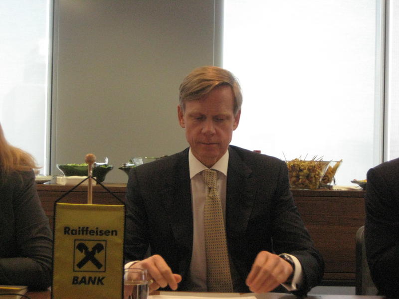 Steven van Groningen, CEO Raiffeisen si unul dintre fondatorii CPBR, Foto: Hotnews
