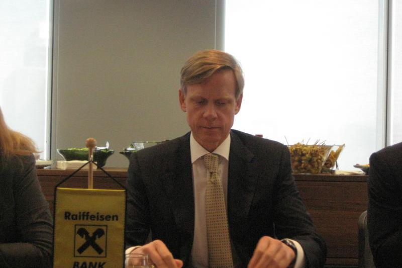 Steven van Groningen, CEO Raiffeisen si unul dintre fondatorii CPBR, Foto: Hotnews