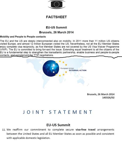 Prezentarea de dinaintea Summitului UE-SUA si Declaratia Comuna de la finalul Summitului, Foto: Comisia Europeana