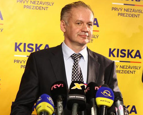 Andrej Kiska, Foto: Agerpres/Xinhua