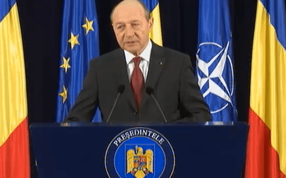 Traian Basescu, conferinta de presa la Palatul Cotroceni, Foto: Captura ecran
