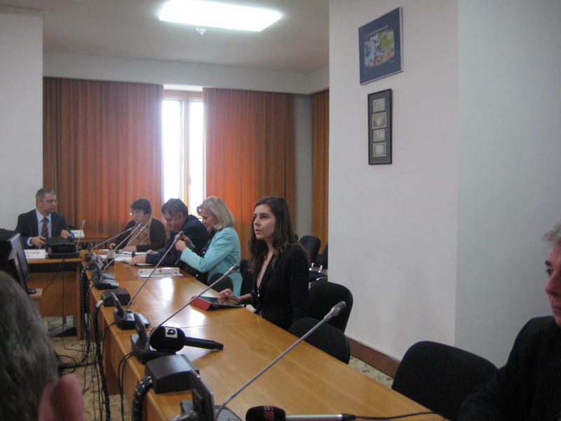 Ioana Petrescu in timpul audierilor, Foto: Hotnews