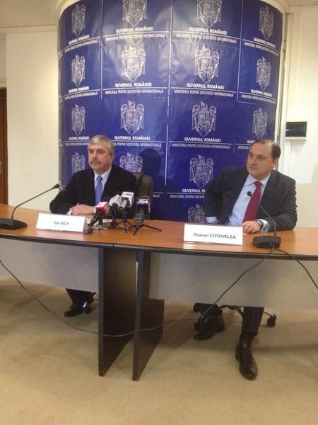 Dan Nica si Razvan Cotovelea, Foto: Hotnews