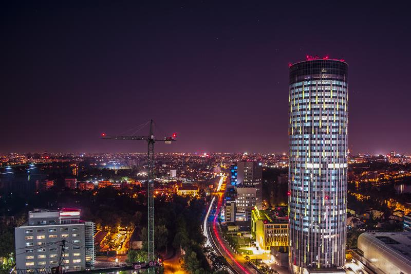 Bulevardul Barbu Vacarescu, Foto: Sky Tower