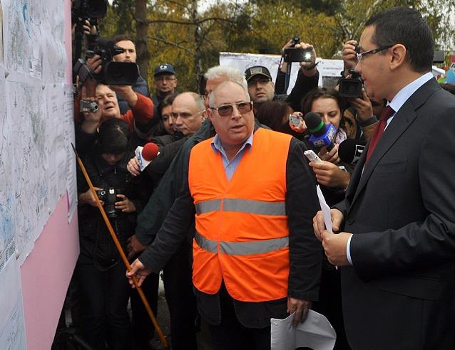 Premierul Ponta in vizita pe santier, Foto: Guvernul Romaniei