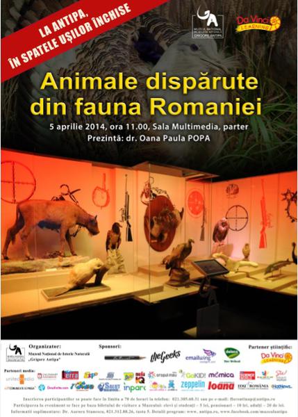 Animale disparute din fauna Romaniei, Foto: Muzeul Antipa