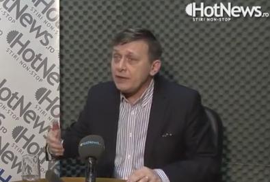Crin Antonescu in studioul HotNews, Foto: Hotnews