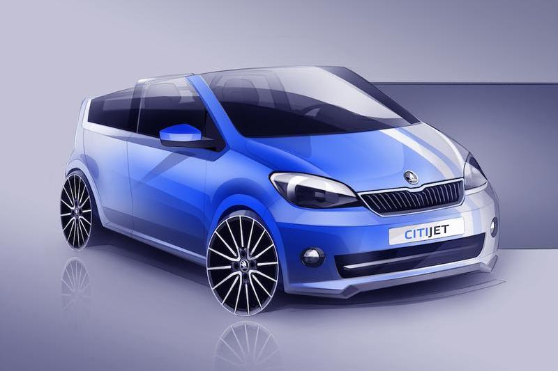 Studiu Skoda CitiJet, Foto: Skoda