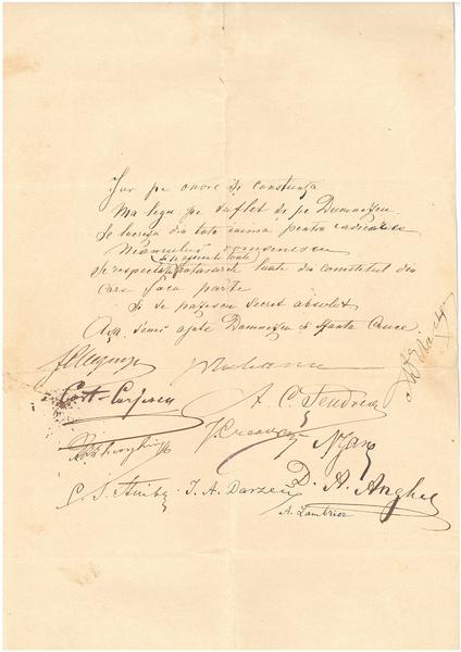 Juramant, Foto: Muzeul Literaturii Romane Iasi