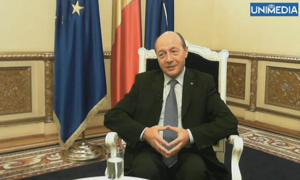 Traian Basescu, Foto: Captura unimedia.info