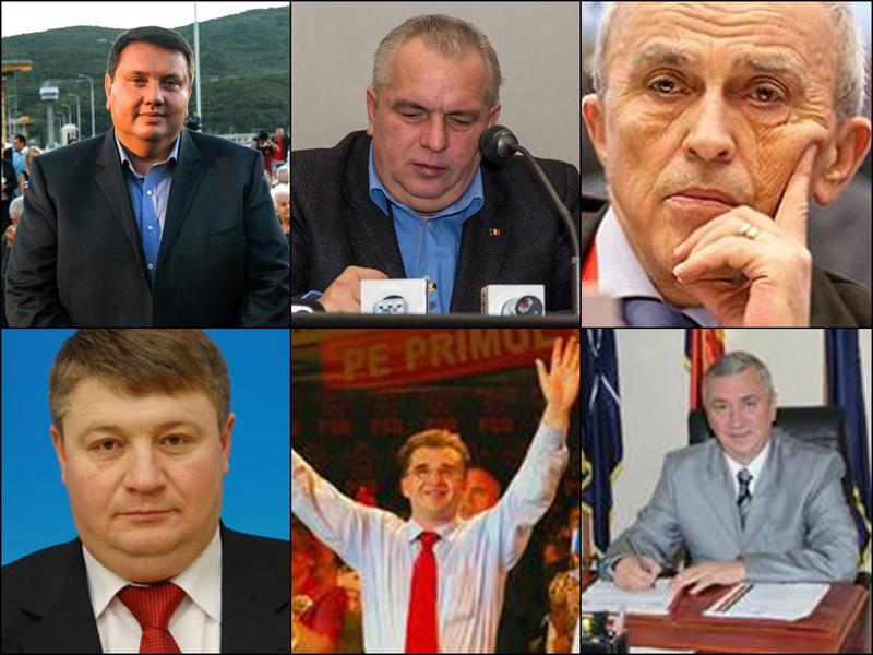 Penalii de la sefia CJ-urilor, Foto: Colaj foto