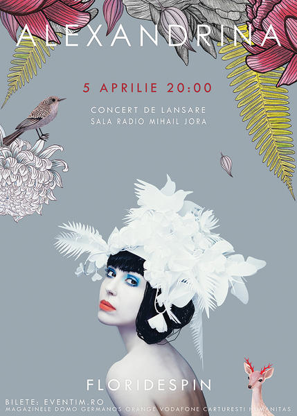 Afis lansare Alexandrina, Foto: webPR.ro