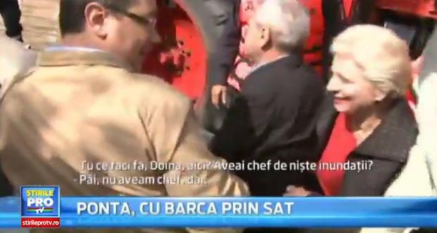 Victor Ponta si Doina Pana, Foto: Captura YouTube