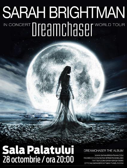 Afis Sarah Brightman, Foto: webPR.ro