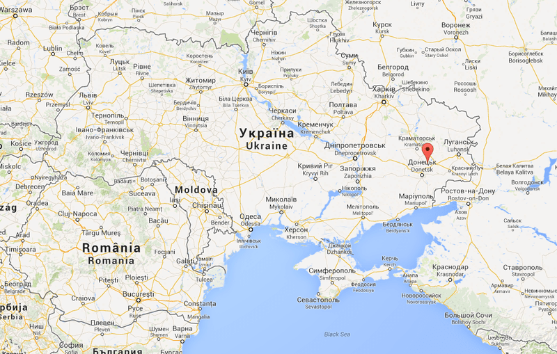 Separatistii pro-rusi au ajuns in Horlivka (Donetsk), Foto: Google Maps