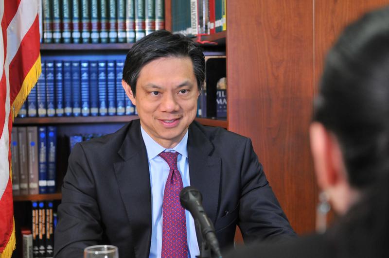 Hoyt Yee, Foto: Lucian Crusoveanu / Ambasada SUA