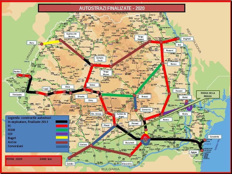Autostrazile finalizate in 2020 - strategia Guvernului Ponta, Foto: Hotnews