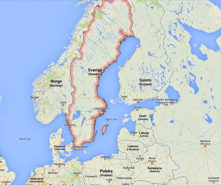 Suedia, Foto: Google Maps