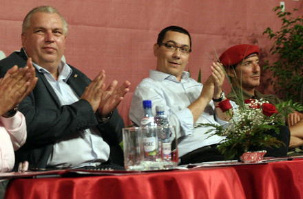 Nicusor Constantinescu, Victor Ponta si Radu Mazare, Foto: Ziua de Constanta