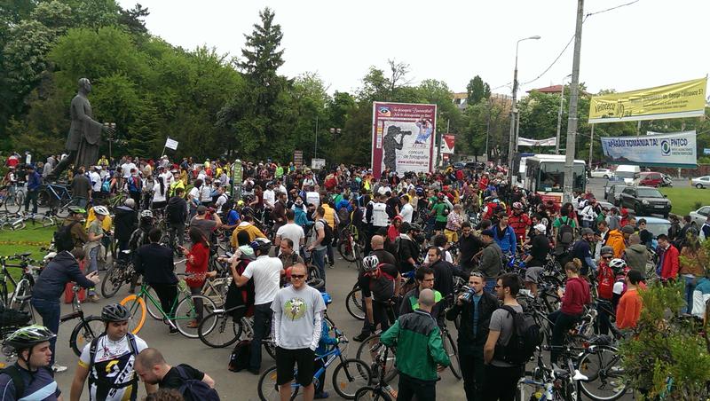 Marsul biciclistilor, Foto: HotNews.ro