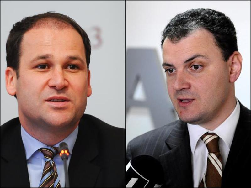 Robert Negoita si Sebastian Ghita, Foto: Colaj / Sursa foto: Agerpres