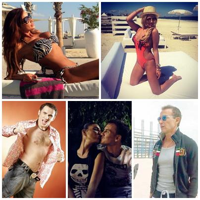 CARU CU VEDETE, Foto: Colaj foto