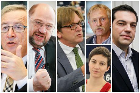 Foto - principalii candidati , Foto: Euractiv