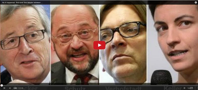 Print screen dezbatere Maastricht, Foto: YouTube.com