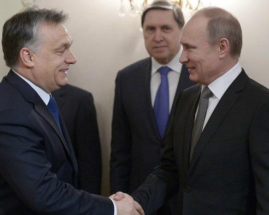 Viktor Orban si Vladimir Putin, Foto: Presedintia Rusiei