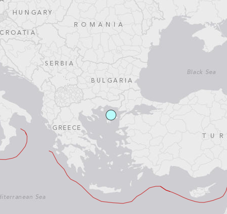 Marea Egee (foto arhivă), Foto: USGS