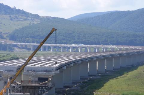 Viaductul de la Suplacu de Barcau, Foto: AutostradaTransilvania.ro